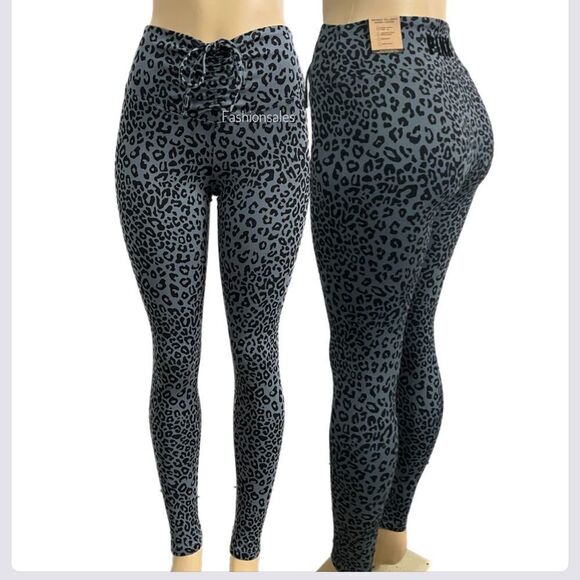 Victoria’s Secret Pink Active high Waist Full Length Ruched V leggings XXL - Picture 1 of 8